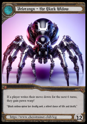 Card blackwidow5 of Boss Battle Chess: Start Edition