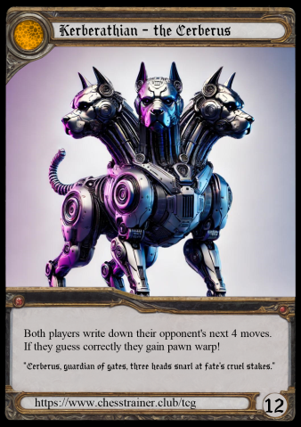 Card cerberus5 of Boss Battle Chess: Start Edition