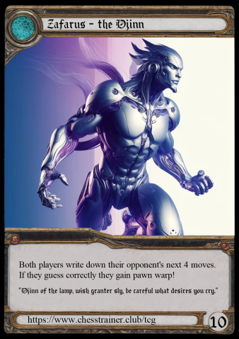 Card djinn5 of Boss Battle Chess: Start Edition