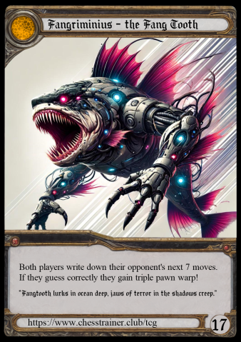 Card fangtooth5 of Boss Battle Chess: Start Edition