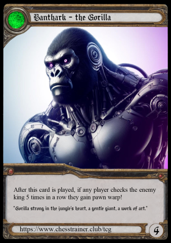 Card gorilla5 of Boss Battle Chess: Start Edition