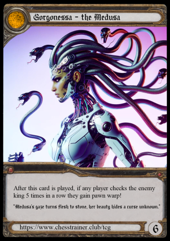 Card medusa5 of Boss Battle Chess: Start Edition