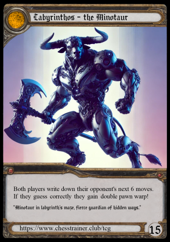 Card minotaur5 of Boss Battle Chess: Start Edition