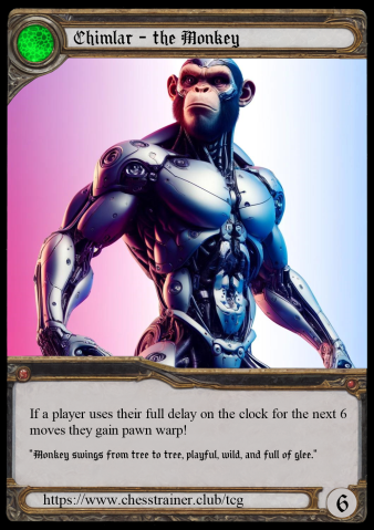 Card monkey5 of Boss Battle Chess: Start Edition