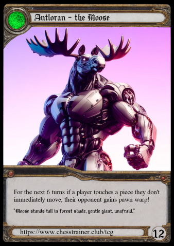 Card moose5 of Boss Battle Chess: Start Edition