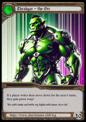 Card orc5 of Boss Battle Chess: Start Edition