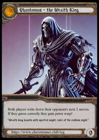 Card wraithking5 of Boss Battle Chess: Start Edition