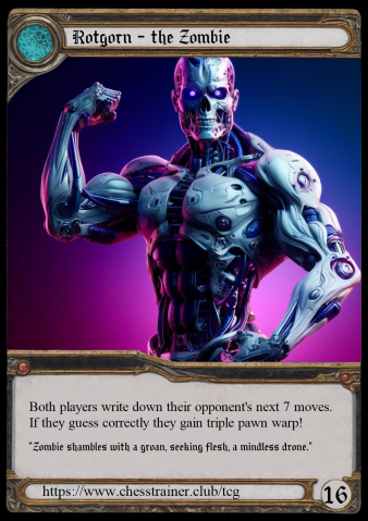 Card zombie5 of Boss Battle Chess: Start Edition